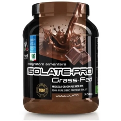 Moldes Net Integratori Isolate-Pro Grass-Fed Cioccolato - Integratore Di Proteine In Polvere 700 Gr
