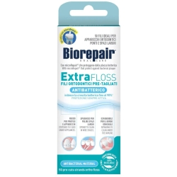 Biorepair Extra Floss - 50 fili interdentali pre-tagliati