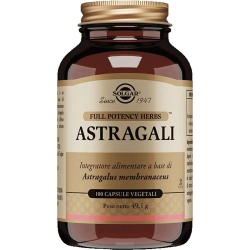 Solgar Astragali 100 Capsule - Integratore Immunostimolante