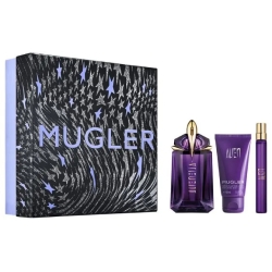 MUGLER Cofanetto Alien - Eau de Parfum 60 ml + EdP Travel Size 10 ml + Lozione corpo 50 ml