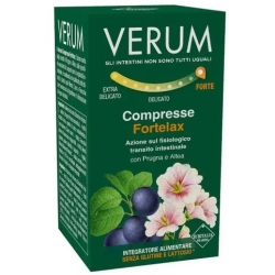 Verum Fortelax 80 Compresse - Integratore Per Il Transito Intestinale