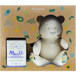 Mustela Cofanetto Musti - Acqua Profumata 50 Ml + Orsetto Peluche