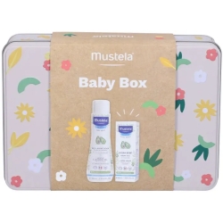 Mustela Baby Box - Detergente Delicato 200 Ml + Hydra Bèbè Crema Viso 40 Ml