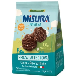 Privolat - Biscotti Al Cacao E Riso Soffiato 290 G
