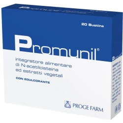 Promunil 20 Bustine - Integratore Per Le Vie Respiratorie