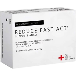 Reduce Fast Act - 5 Supposte Per Iperattività Mucosa Anale