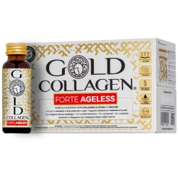 Gold Collagen Forte Ageless 10 Flaconcini - Integratore anti-età