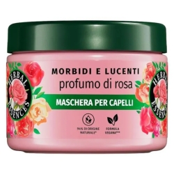 Morbidi e Lucenti - Maschera per capelli al profumo di rosa 300 ml