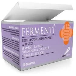 Fermenti 10 Flaconcini - Integratore di fermenti lattici e fibre