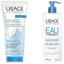 Uriage Crème Lavante 200 ml + Lait Veloutè Corps 500 ml - Promo