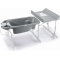 Idro Baby Estraibile Coniglio - Fasciatoio Per Bambini N. 265 Coniglio - Grigio