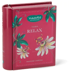 Neavita Relax - Cofanetto Libro con 5 Filtri per tisana