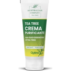 Optima Naturals crema purificante con olio essenziale di tea tree 100 ml