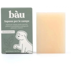 Bau Cosmesi Sapone Per Le Zampe Rigenerante Con Olio Di Neem E Tea Tree 100 G