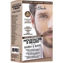 Men's grooming Moustache & Beard - Tintura per barba e baffi n. 5N Castano Chiaro (Confezione ammaccata)