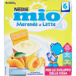 Mio - Merenda al Latte con Albicocca 4x100g