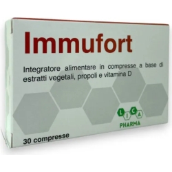 Immufort 30 Compresse - Integratore Per Il Sistema Immunitario