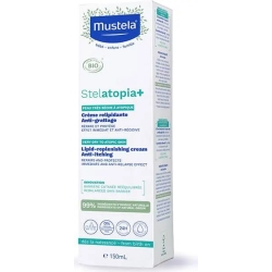 Mustela Stelatopia+ - Crema Relipidante Bio Per Pelle Secca E Atopica 150 Ml