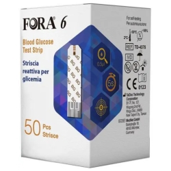 Fora 6 - 50 Strisce Reattive Per Glicemia