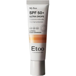 Crema Solare Viso 50+ SPF Fluido Per Pelli Tatuate My Sun Ultra Drops Protezione Molto Alta 30 ml