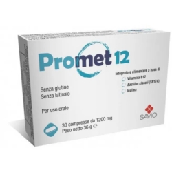 Promet 12 - Integratore Per La Flora Batterica Intestinale 30 Compresse