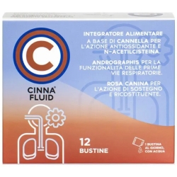 Cinna Fluid 12 Bustine - Integratore Per Le Vie Respiratorie