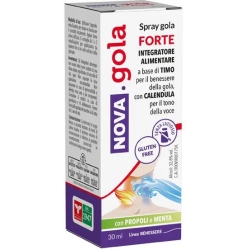 Nova.Gola Spray Forte 30 ml - Integratore Per La Gola