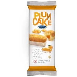 Bononia - 6 Plumcake all'albicocca Senza Glutine da 45 g