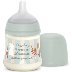 Suavinex Wonderland - biberon a flusso lento 150 ml - azzurro