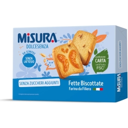 Dolcesenza - Fette Biscottate senza zuccheri aggiunti - 320 g
