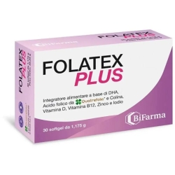Folatex Plus 30 Softgel - Integratore per la gravidanza