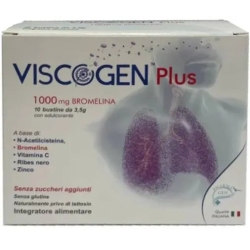 Viscogen Plus 10 Bustine - Integratore Per Il Benessere Respiratorio
