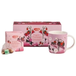 Neavita Cofanetto Fragole e Champagne Infuso 70 g + Mug