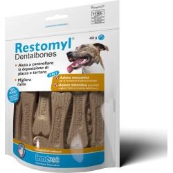 Restomyl Dentalbones 482 G - Mangime complementare per cani
