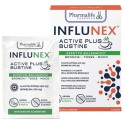 Influnex Active Plus Balsamico 14 Bustine - Integratore Per Le Vie Respiratorie