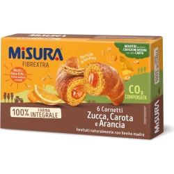 Fibrextra - 6 Cornetti Alla Zucca Carota E Arancia