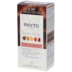 PHYTO Color Kit - Colorazione Permanente N. 6.34 Biondo Scuro Ramato Intenso