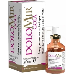 Dolomir Gola Spray 20 ml - Integratore Per Mucosa Orofaringea
