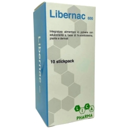 Libernac 600 - Integratore Per Le Vie Respiratorie 10 Stickpack