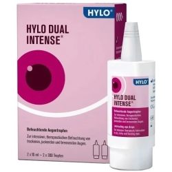 Hylo Dual Intense - Gocce Oculari Lenitive 2 Flaconcini Da 10 ml