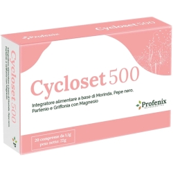 Cycloset 500 - Integratore per i Dolori Mestruali 20 Compresse
