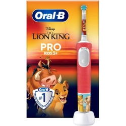 ORAL B Pro Kids 3+ - Spazzolino Elettrico per Bambini - Re Leone