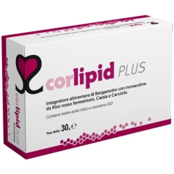 Corlipid Plus 30 Compresse - Integratore per il Colesterolo