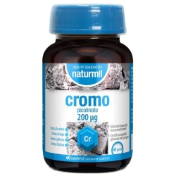 Naturmil Cromo Picolinato 60 Compresse - Integratore Per I Livelli Di Glucosio Nel Sangue