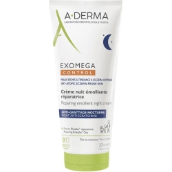 Aderma Exomega Control - Crema Notte Emolliente Ristrutturante 200 ml