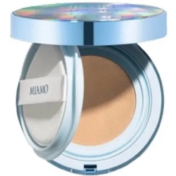 Miamo Crema Solare Viso 50 SPF Fondotinta Compatto Second Skin Mesh Cushion Foundation Protezione Alta - Ivory