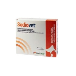 Sodiovet 8 Bustine - Mangime complementare per i disturbi intestinali