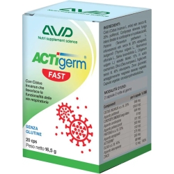 Actigerm Fast 20 Capsule - Integratore Per Le Vie Respiratorie