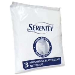 Serenity Panty Comfort - 3 Mutandine Elasticizzate Per Incontinenza Taglia XL