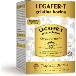 Legafer-T Gelatina Bovina 400 Pastiglie - Integratore Per Apparato Muscolare